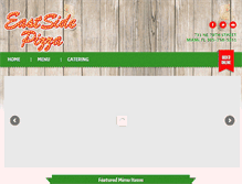 Tablet Screenshot of miamieastsidepizza.com